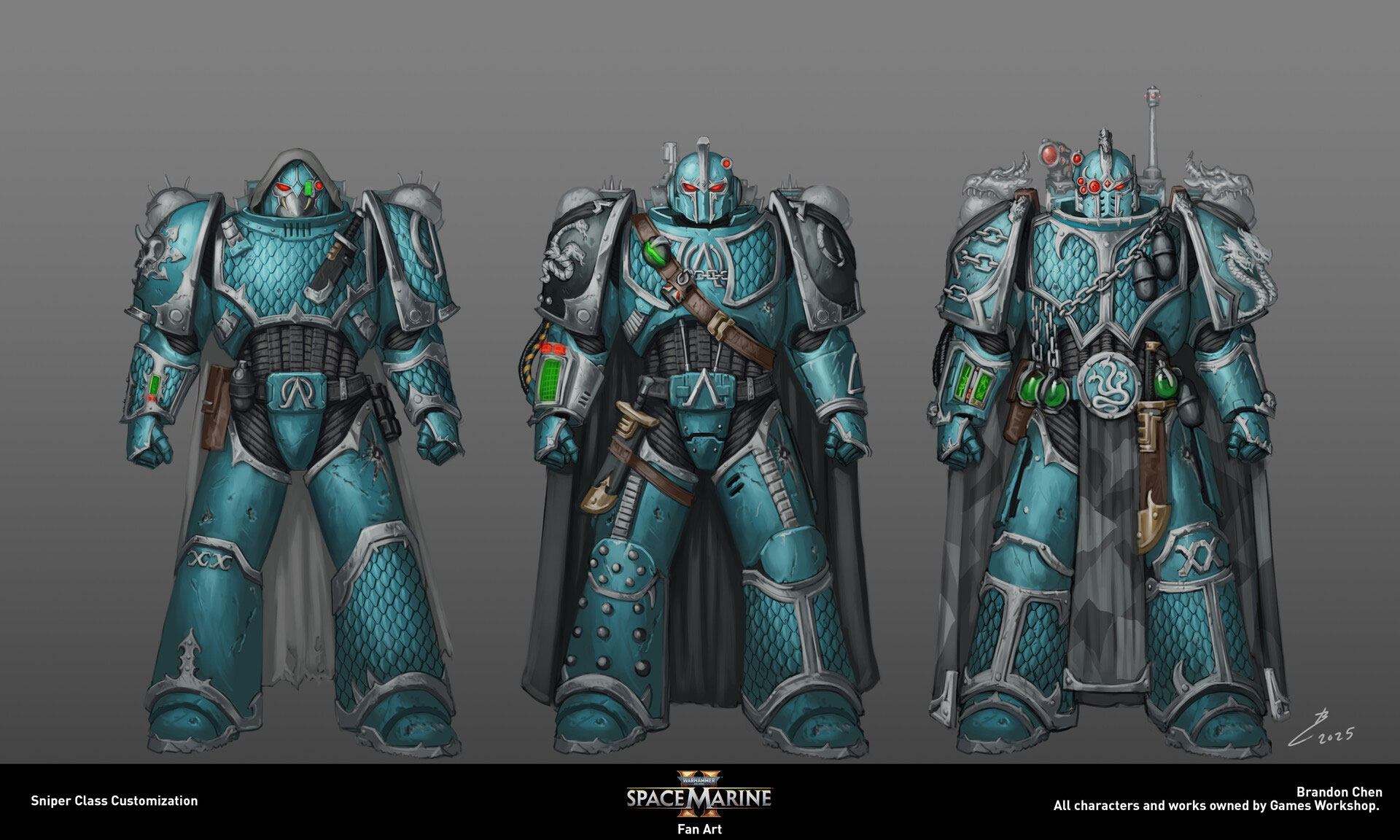 Alpha Legion Art By Brandon Chen 40K Gallery Alpha Legion Art By Brandon Chen 40K Gallery
