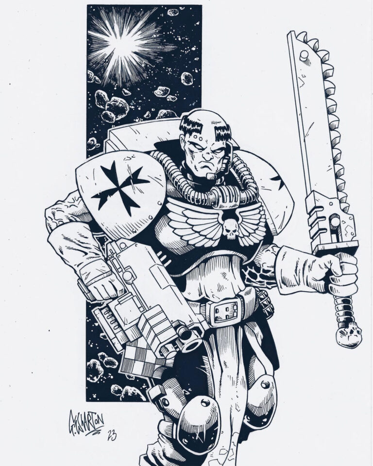 Black Templar by Garry Wharton 