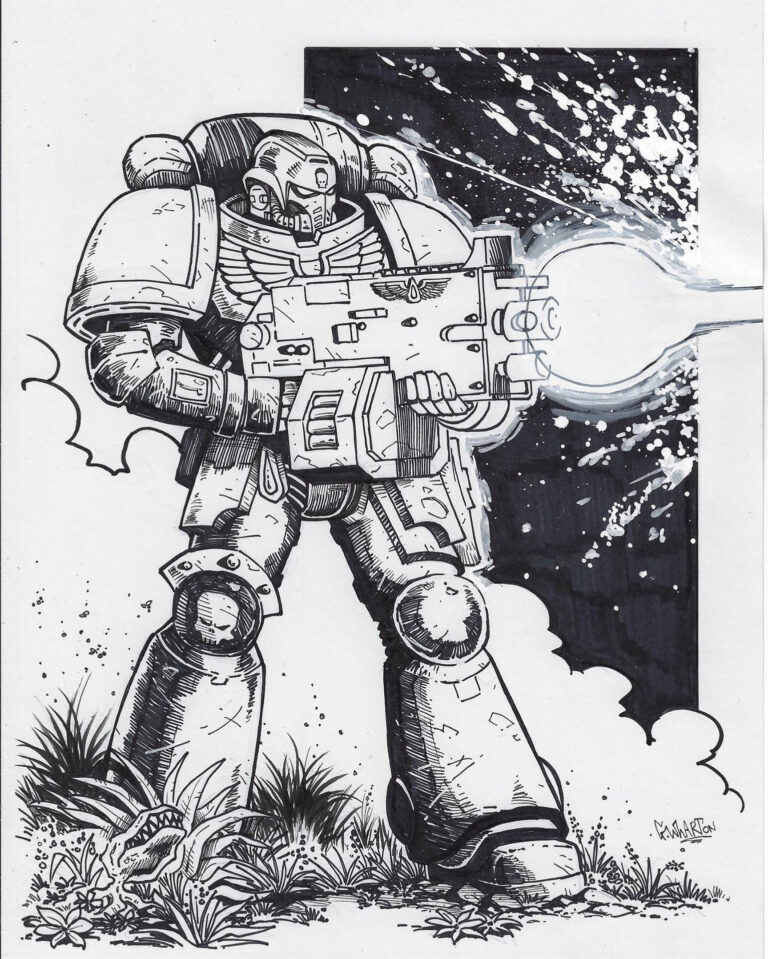 Blood Angels by Garry Wharton 