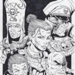 Captain Lesk by Garry Wharton (gwhartonart)