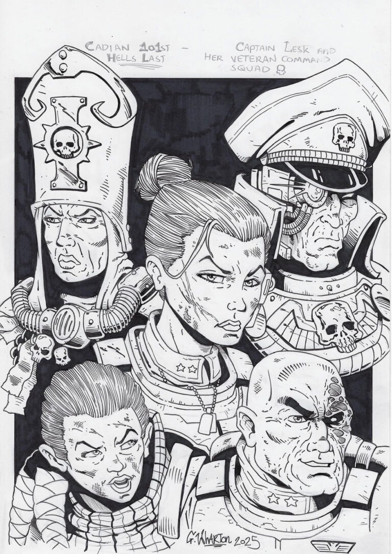 Captain Lesk by Garry Wharton 