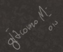 Giacomo Marzona  Signature