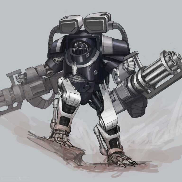 Iron Hands by Alexey Potorochin 