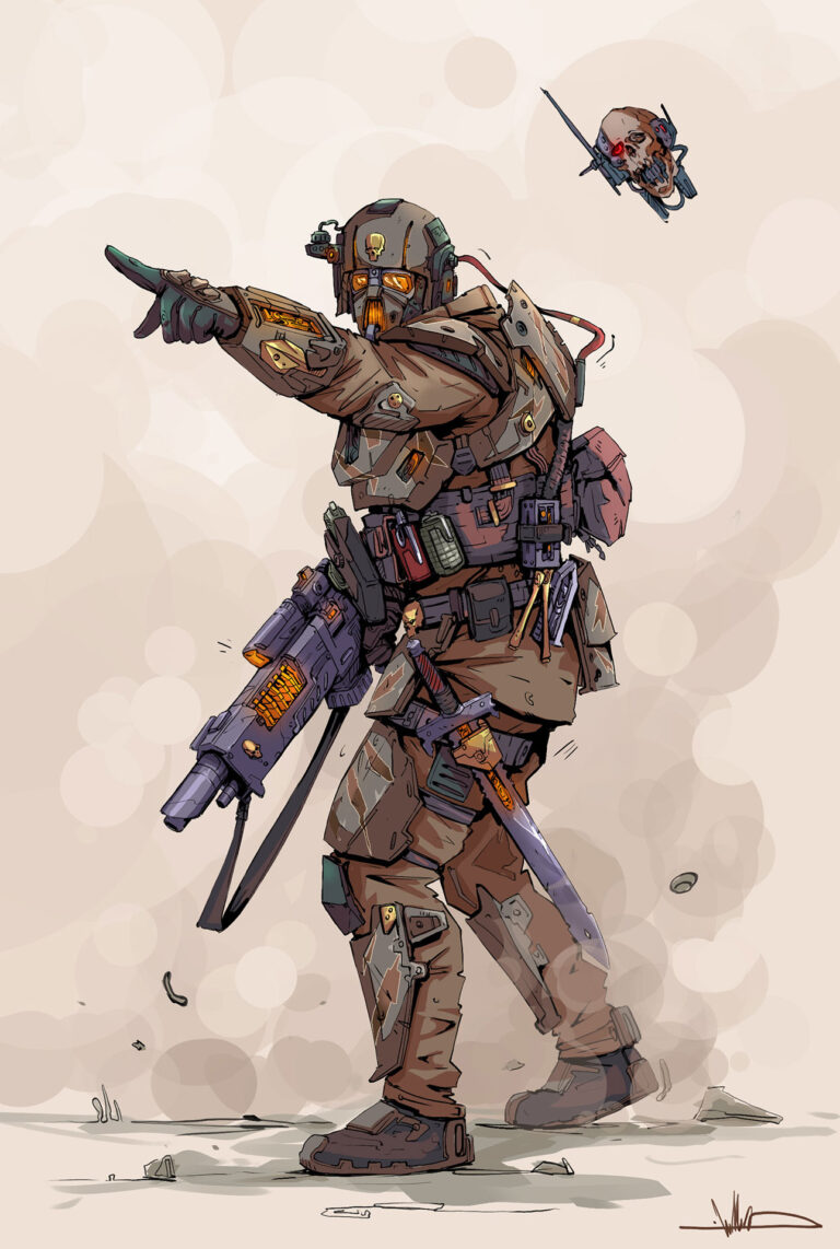 Kasrkin by Albert Sargsyan 