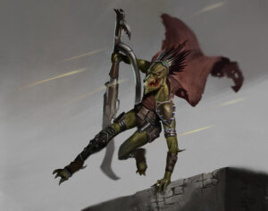 Kroot Mercenary by Tarik Boussekine