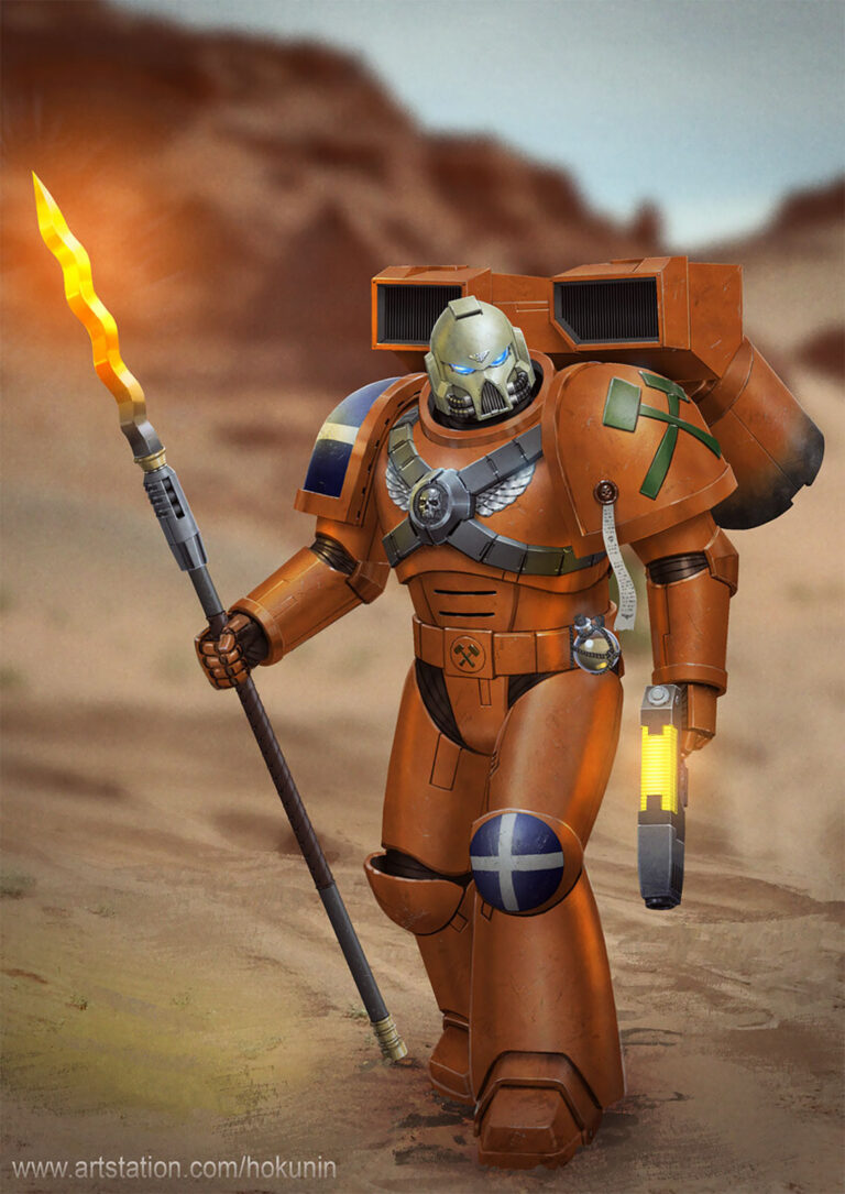 Lion Paladins by Prokopii Osipov 
