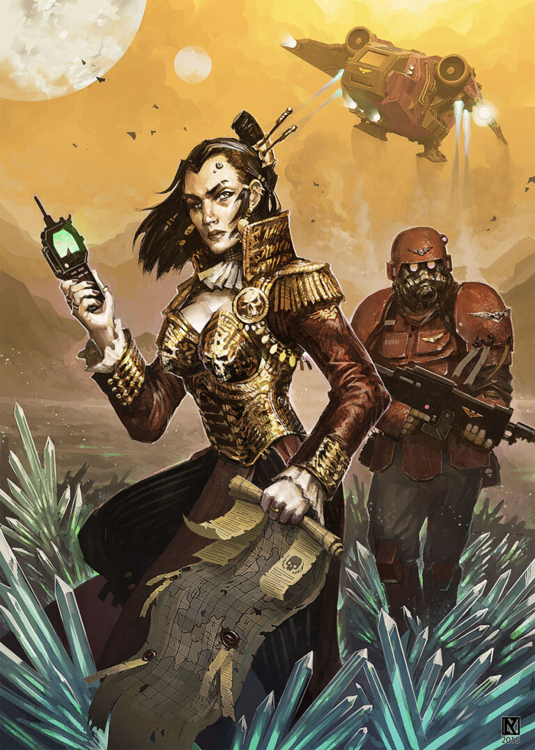 Rogue Trader Fleet by Nicholas Kay 