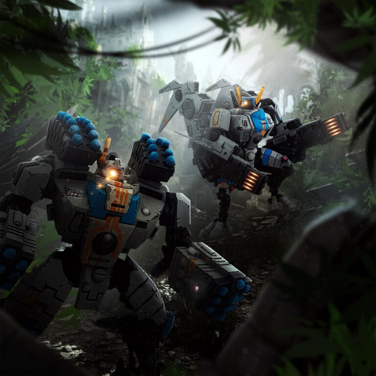T’au Battle Suites by Forgotten Wulf