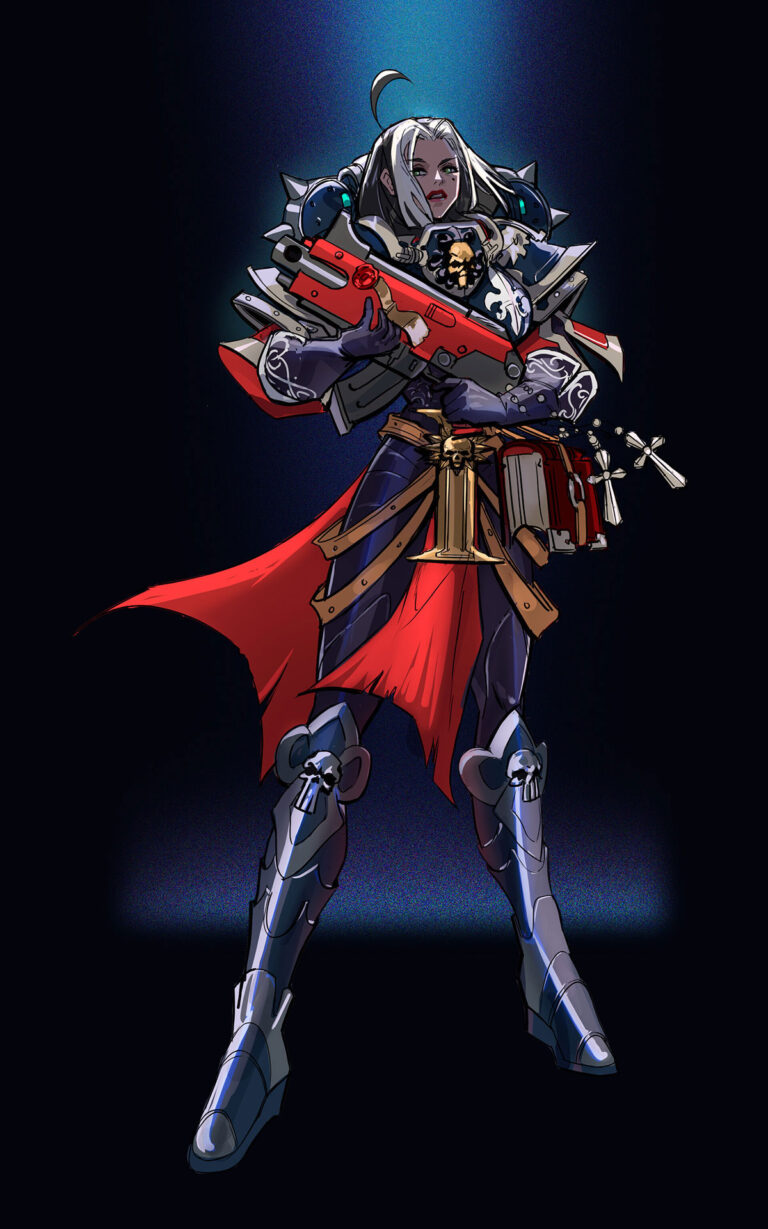 Adepta Sororitas by Jesus Villar 