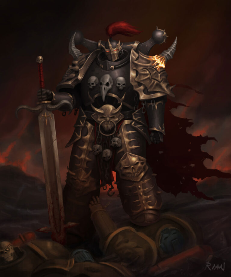 Black Legion Warlord by Rian Macanip 
