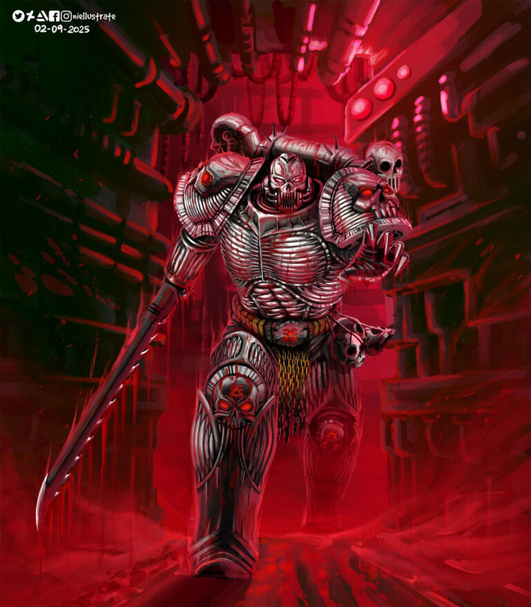 Blade of Khorne by Niellustrate
