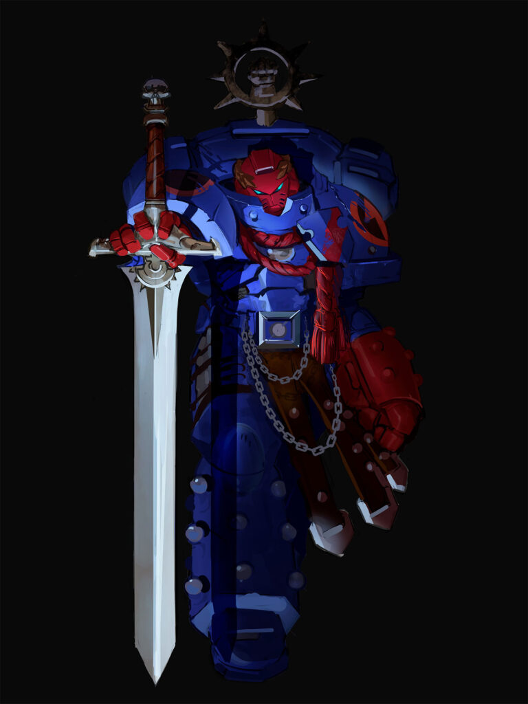 Crimson Fists by Jesus Villar 