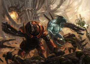 Enemy Engines by Ameen Naksewee