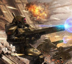 Fire Warrior Strike Team by Ameen Naksewee