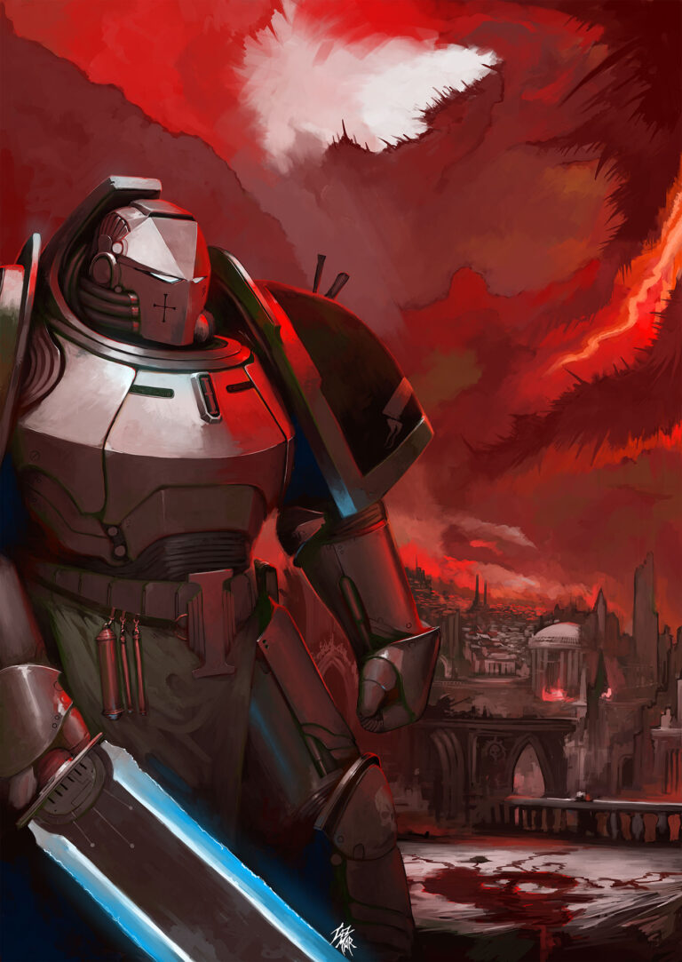 Grey Knight by Marat Tazhitdinov 