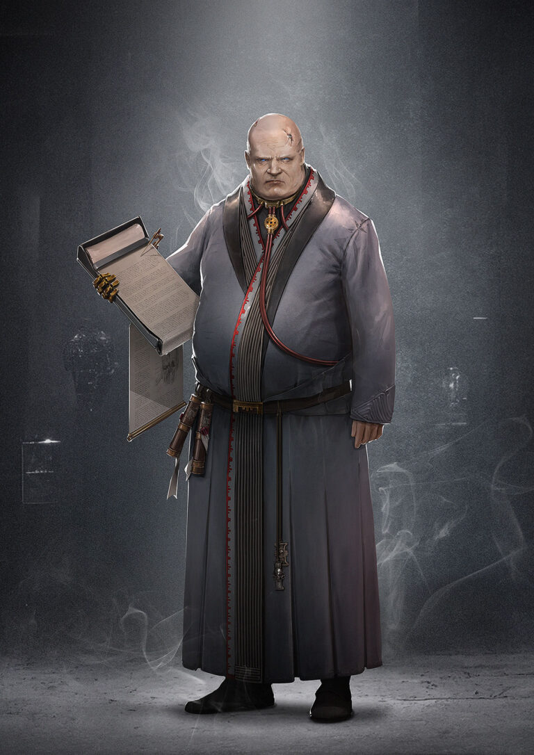 Inquisitorial Scribe by Charles Lin 