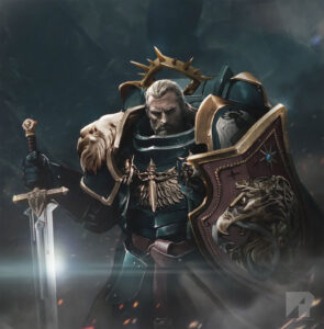 Lion El’Jonson by Richard Bagnall