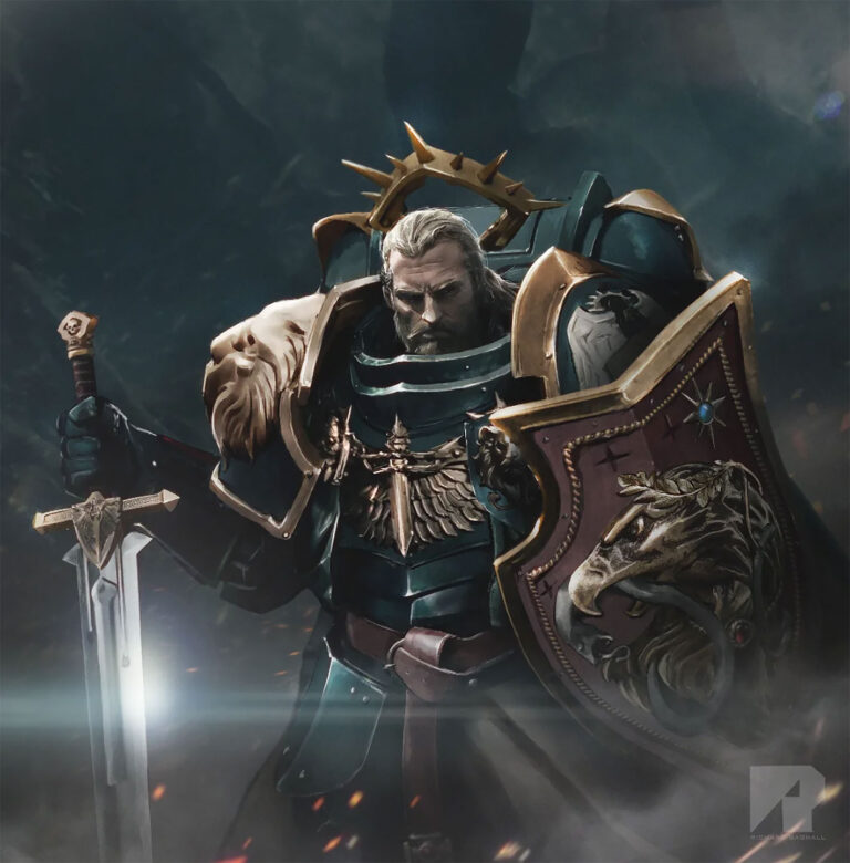Lion El’Jonson by Richard Bagnall Lion El’Jonson by Richard Bagnall