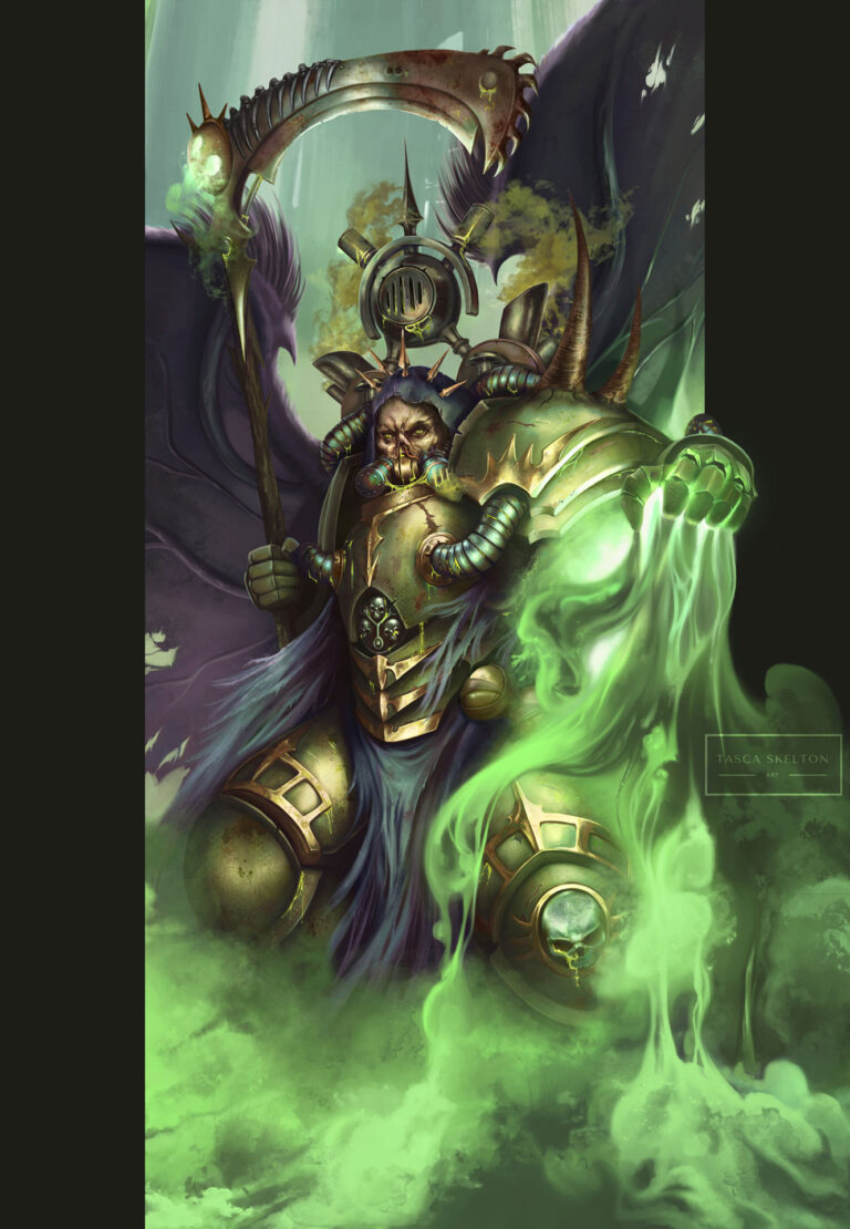 Mortarion by Tasca Skelton 