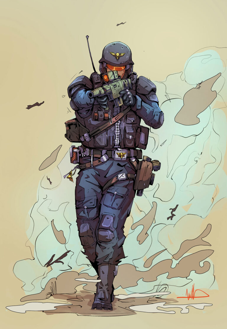 Prison Guard by Albert Sargsyan 