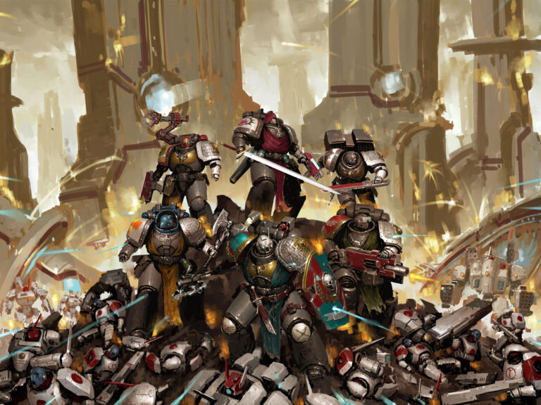 Space Marines vs T’au by Phi Nguyễn 