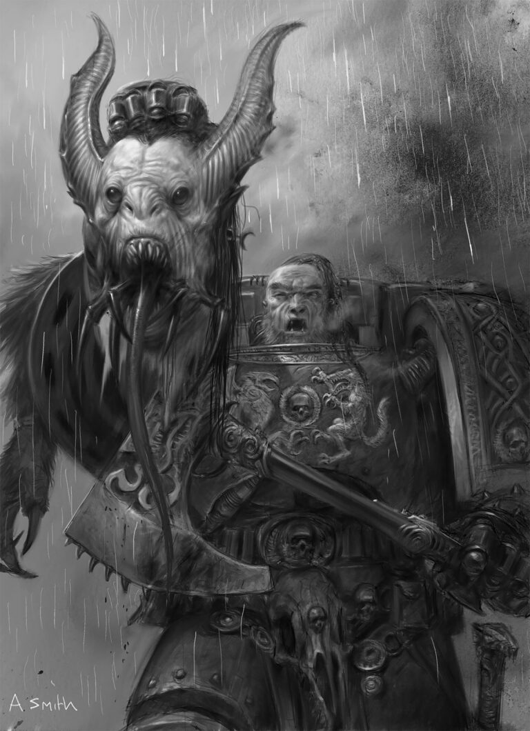 Space Wolf by Adrian Smith 