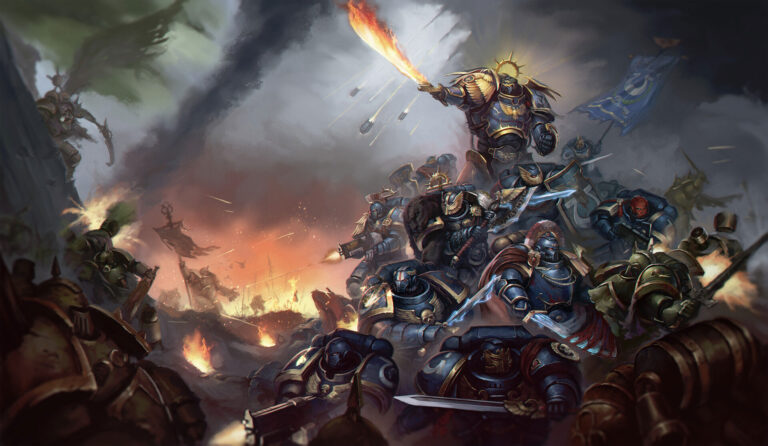 The Sons of Roboute Guilliman by Vitaly Perevoshikov 