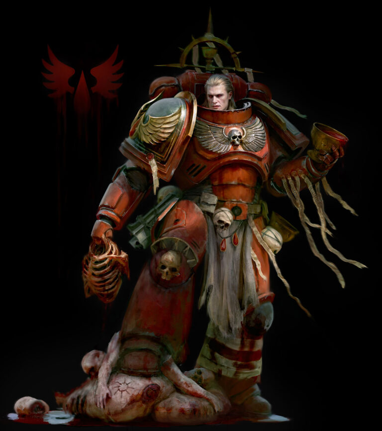 Thirsty Blood Angel by Daniel Batista 