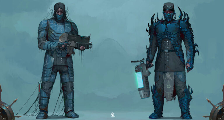 Tzeentch Infantry by Marat Tazhitdinov 
