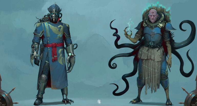 Tzeentch Infantry by Marat Tazhitdinov 