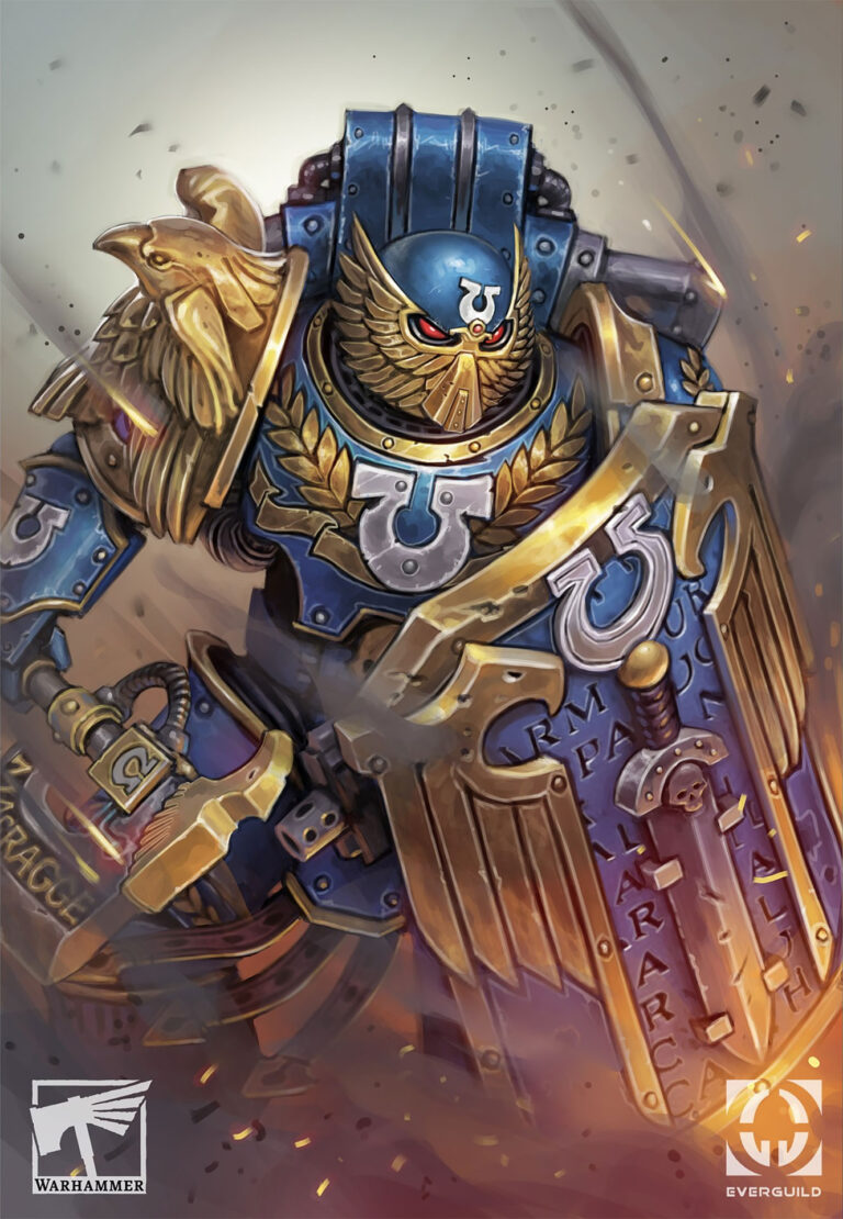 Ultramarines Invictarus by Daniel Caballero 