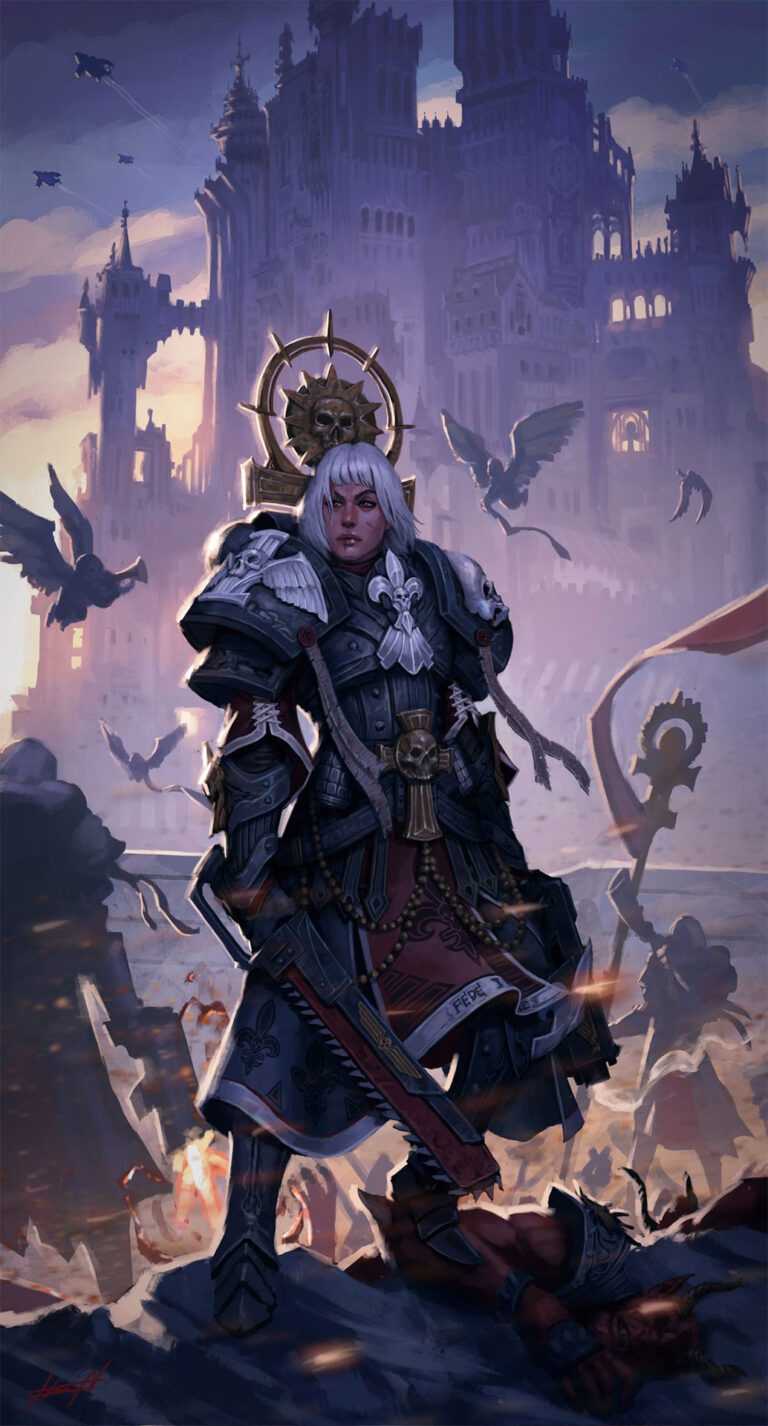 Adepta Sororitas by Chevron Lowery 
