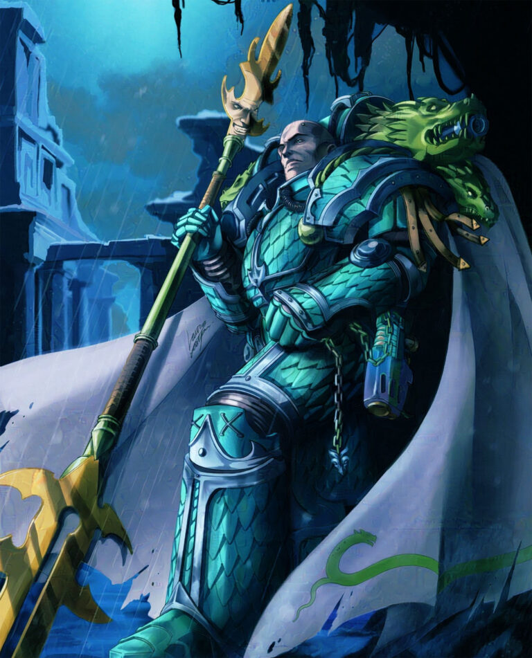 Alpharius by Laura Vazquez 