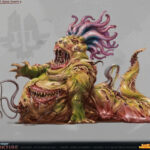 Beast of Nurgle by Miguel Iglesias (art.of.migueliglesias | MIglesiasArt)