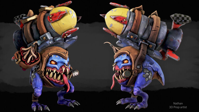 Bomb Squig by Nathan Mulhollen