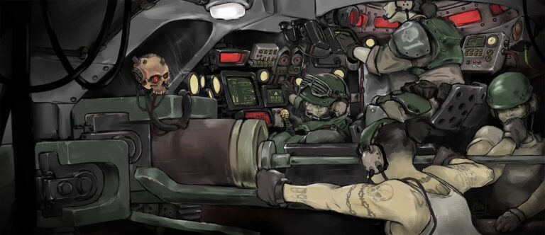 Cadian Tank Crew by Nicolas de la Rosa 
