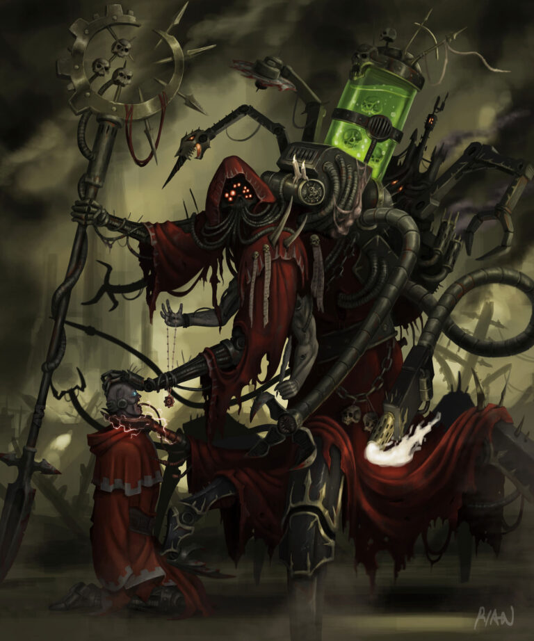 Dark Mechanicum by Rian Macanip 