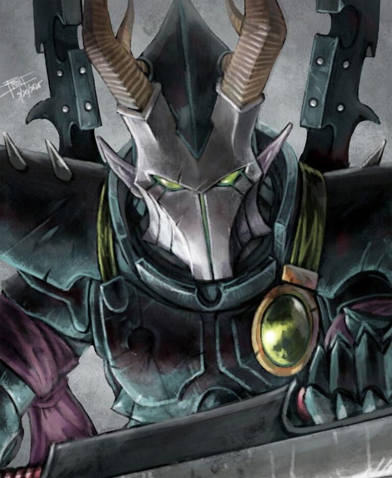 Drukhari Incubus by Frost Llamzon Drukhari Incubus by Frost Llamzon