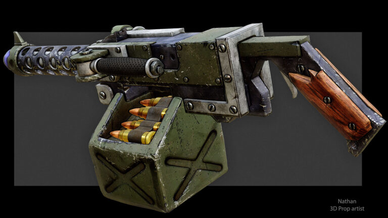 Heavy Stubber by Nathan Mulhollen Heavy Stubber by Nathan Mulhollen
