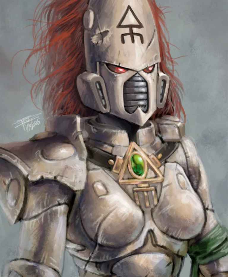 Howling Banshees Warhammer 40K Artwork - 40K Gallery