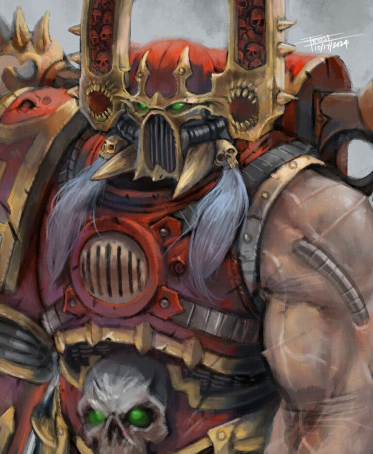 Kharn the Betrayer by Frost Llamzon 