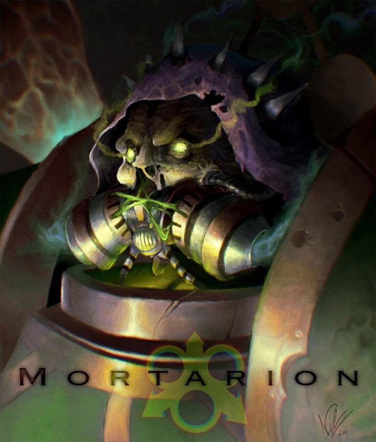 Mortarion by Niki Borrghoth 
