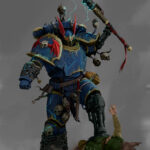 Night Lord Chaos Marine by George Vincent (g_vdraws | GVworks | GVDrawsthings)