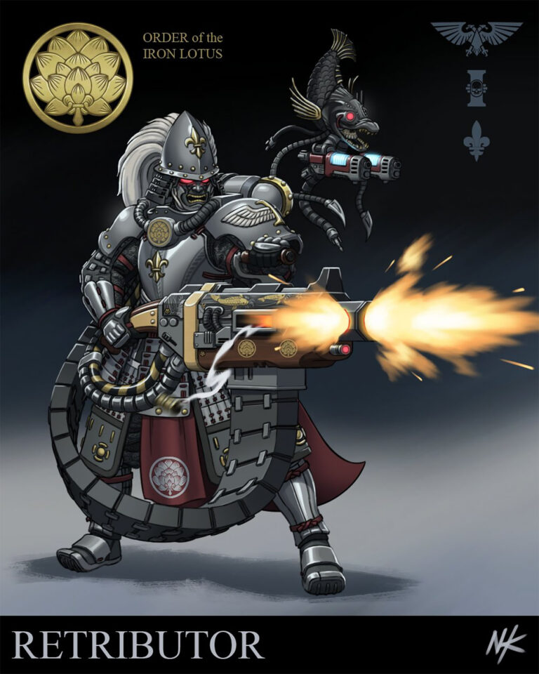 Order of the Iron Lotus by Nate Kawachi 