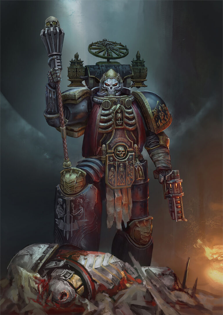 Space Marine by Dima Sokolov 