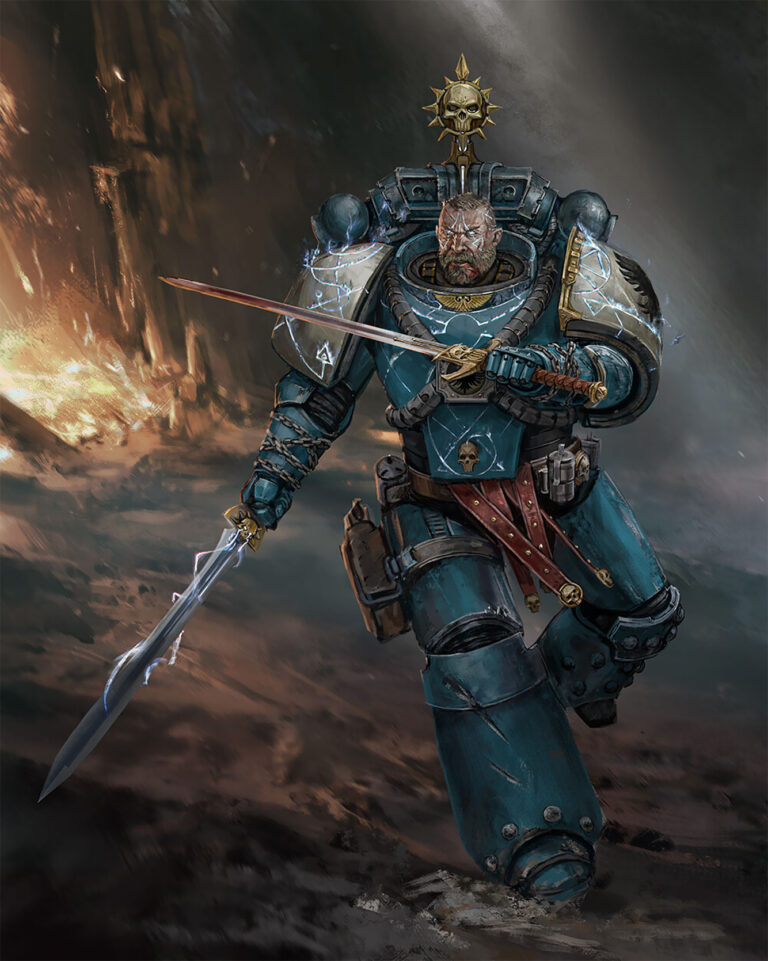 Space Marine by Dima Sokolov 