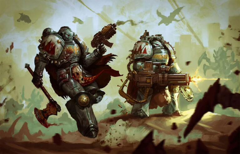 Space Wolves by Chevron Lowery Space Wolves by Chevron Lowery