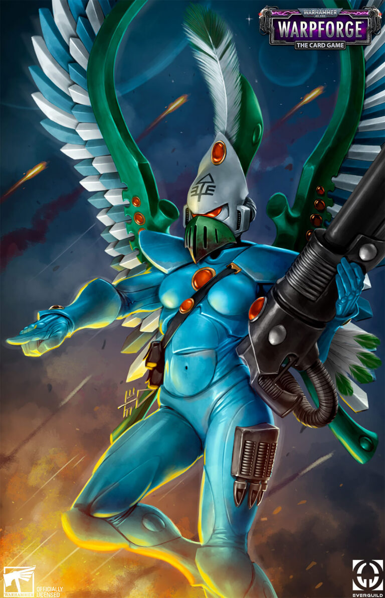 Swooping Hawk Exarch by Israel Llona 