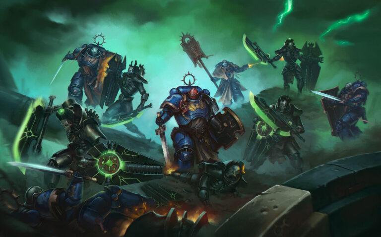 Vanguard of Roboute Guilliman by Vitaly Perevoshikov 