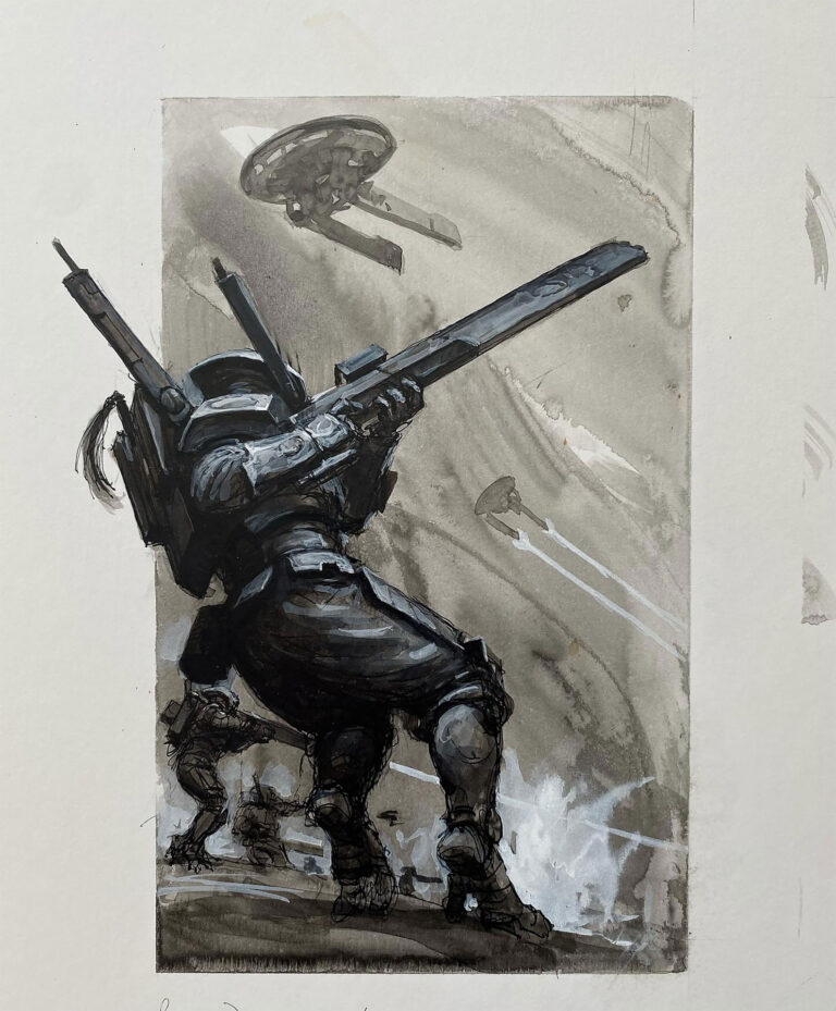 Fire Warriors by Paul Dainton 